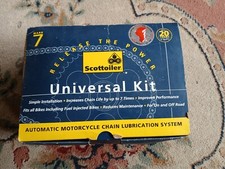 Scottoiler system motorcycle for sale  NORWICH