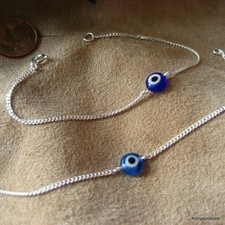 Armband glücksauge 925er gebraucht kaufen  Hamburg