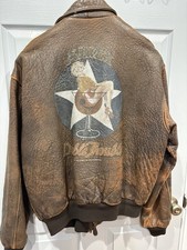 Vintage avirex leather for sale  Los Angeles