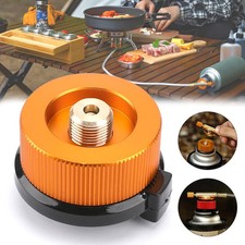 Gasflaschenadapter Gas Ventilkartuschen Düse Adapter für Gaskartusche Herd DE comprar usado  Enviando para Brazil