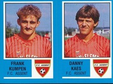 360 DANNY KAES / PATRICK KUMPEN BELGIQUE FC.ASSENT STICKER FOOTBALL 87 PANINI comprar usado  Enviando para Brazil