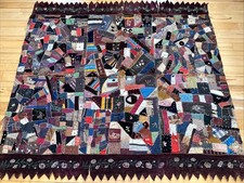 Colcha louca bordada antiga de 1800 muito detalhada pintada aparência de seda de veludo!! comprar usado Colcha louca bordada antiga de 1800 muito detalhada pintada aparência de seda de veludo!! comprar usado  Enviando para Brazil