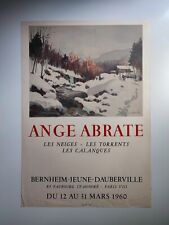 Ange abrate affiche d'occasion  Coucy-le-Château-Auffrique