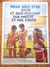 Max Pecas Meglio Das Braune Locandina Film 120x160 Poster Vintage Naturismo, usado comprar usado  Enviando para Brazil
