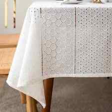 Toalha de mesa de algodão, capa de mesa para acessórios de decoração de mesa de jantar para casa comprar usado  Enviando para Brazil