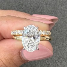 2.00ct oval lab for sale  Los Angeles