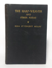 The Harp-Weaver and Other Poems St Vincent Millay 1923 1st Edition/Print Antique comprar usado  Enviando para Brazil