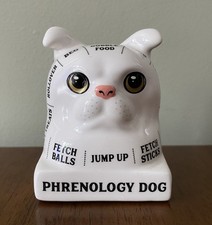 Ceramic dog phrenology for sale  BURNTWOOD