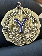 YALE INTERSCHOLASTIC SPRING MEET GF MEDALHA 1923 SALTO ALTO ULTRA RARO! comprar usado  Enviando para Brazil
