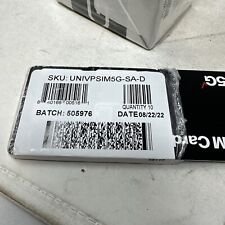 VERIZON 5G LTE NANO SIM 4FF UNIVPSIM5G-SA-D - Pacote com 10 Cartas. comprar usado  Enviando para Brazil