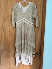 Vestido de festa chá Nataya Titanic loja de guarda-roupa sálvia pêssego tamanho M 5901, usado comprar usado  Enviando para Brazil