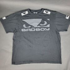 Usado, Camiseta Bad Boy Masculina Tamanho XL Preta Spellout Badboy Fight Gear MMA Dois Lados comprar usado  Enviando para Brazil