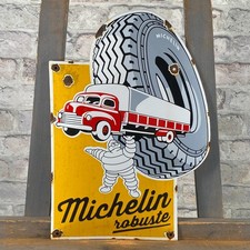 Michelin enamel sign d'occasion  Expédié en Belgium