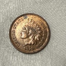 Extremamente fino baixo vintage 1879 centavo cabeça de índio comprar usado  Enviando para Brazil