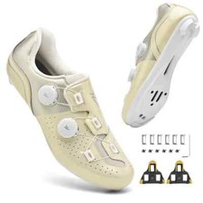 Hombres Mtb Ciclismo Zapatos Spd Bicicleta Bicicleta de Carretera Plano Mtb Taco Ciclismo Tenis Negros segunda mano  Embacar hacia Mexico