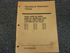 Caterpillar m40d m50d for sale  Fairfield