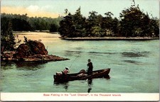 Postcard bass fishing for sale  Buffalo Grove