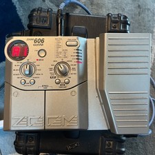 Zoom 606 guitarra compacta multi série processador de efeitos de guitarra pedal fonte de alimentação comprar usado  Enviando para Brazil