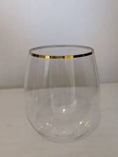 Reusable plastic stemless for sale  HOLMFIRTH