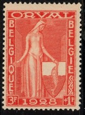 Belgium 1928 orval d'occasion  Liège