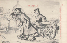 Lot illustrated postcards d'occasion  Expédié en Belgium