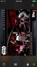 Topps Star Wars cartão digital comerciante no lixo compactador Widevision 2 inserção comprar usado  Enviando para Brazil