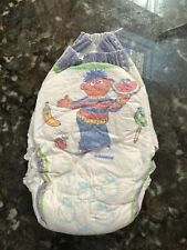 RARO Vintage 1 Pampers Pull Up Tamanho M Anos 2000 Fraldas Sesame Street Ernie comprar usado  Enviando para Brazil