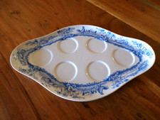 Plat coquetiers faïence d'occasion  Senozan