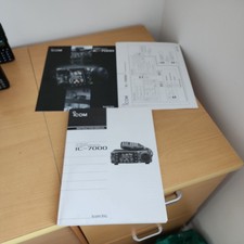 Icom 7000 manual for sale  CHESTERFIELD