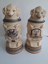 Figurenkrug bierkrug schwein gebraucht kaufen  Berlin