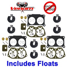 Pacote com 3 kit de reparo de carburador de popa Yamaha com flutuadores 1986-95 150, 175 e 200 HP comprar usado  Enviando para Brazil