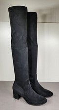 Bota Steve Madden Heisst Over the Knee, Têxtil Preto, Feminina Tamanho 8.5 B comprar usado  Enviando para Brazil
