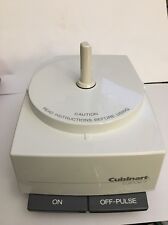 Processador de alimentos CUISINART PERSONALIZADO 11 base de substituição somente/MOTOR FUNCIONANDO TESTADO comprar usado  Enviando para Brazil