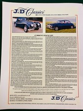 J.d classics stock for sale  BRISTOL