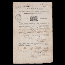 Grenadiers garde directoire d'occasion  France