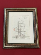 Cadre dessin bateau d'occasion  Senlis