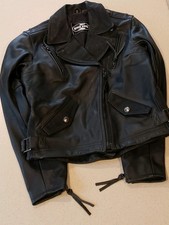 Leather wom black for sale  Richmond
