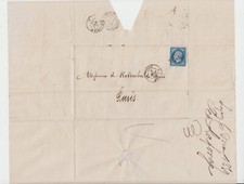 1859 falt brief gebraucht kaufen  Deutschland