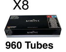 Usado, Tubos vazios de filtro 960 X Korona finos 6,5 mm. FRETE GRÁTIS PARA TODA A AUSTRÁLIA comprar usado  Enviando para Brazil