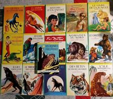 Lot bibliothèque verte d'occasion  Ménéac