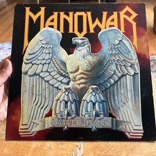Manowar Battle Hymns LP Vinyl Record Liberty LT 51125 OG USA Press Power Metal comprar usado  Enviando para Brazil