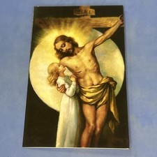 Gesu croce santino usato  Bari