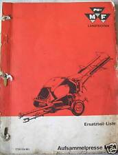 Massey ferguson strohpresse gebraucht kaufen  Recke