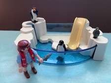 Playmobil Aquário Ártico Zoológico Pinguim Conjunto de Piscina e Zoológico Parque Ranger Figura de Menina comprar usado  Enviando para Brazil