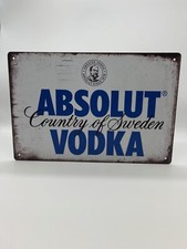 Blechschild absolut vodka gebraucht kaufen  Duisburg