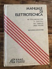 Manuale elettrotecnica esac usato  Romano di Lombardia