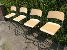 Folding bar stool for sale  LYMINGTON
