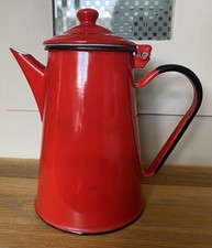 Vintage red enamel for sale  OLDHAM