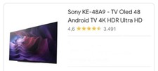 Televisione sony hdr usato  Sarno