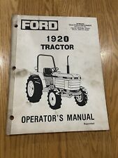 Ford 1920 tractor for sale  Livonia